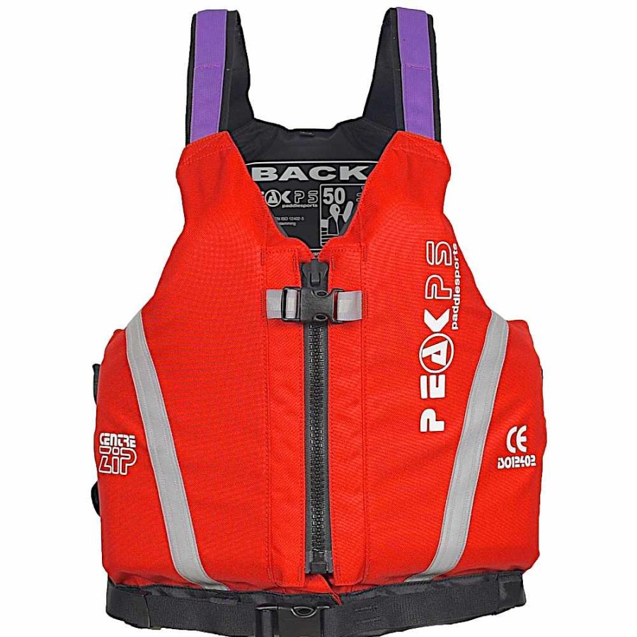 Pfd Peak UK | Centre Zip Red/Black